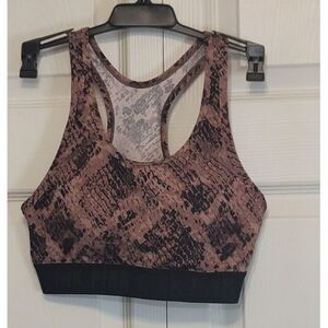 Victoria's Secret PINK Ultimate Sports Bra Size Medium Brown NWT